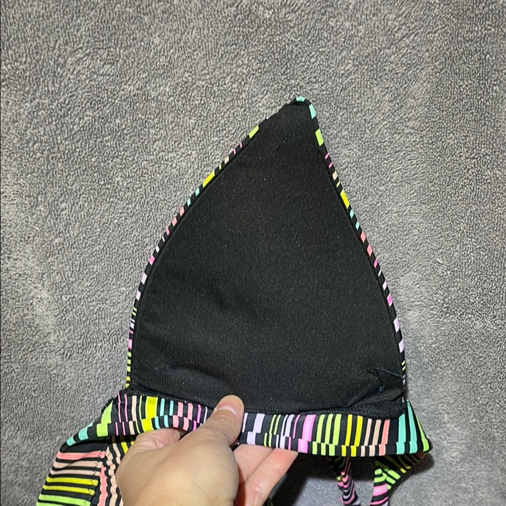 Striped Multicolor Bikini Set - image 4